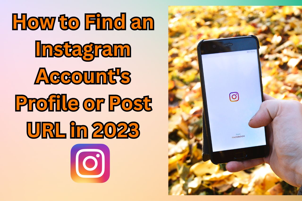 Find An Instagram Account's Profile or Post url
